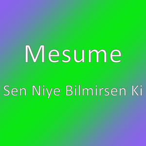 Sen Niye Bilmirsen Ki