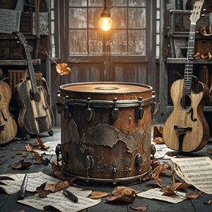 鼓皮上的锈-无痕
