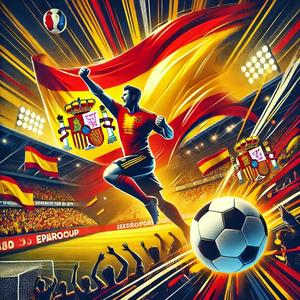 Vamos España, arriba la selección de fútbol