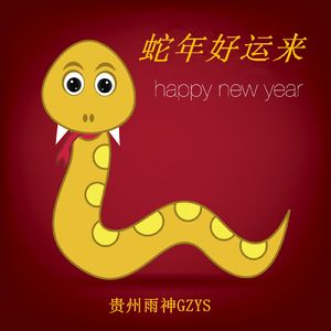 蛇年好运来