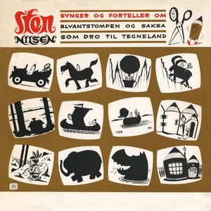 Det står et lite hus