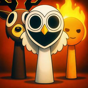 Sprunki The Deer The Owl Mr Match Phase 4