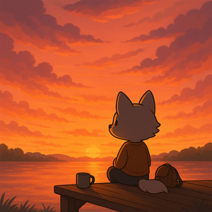 Slow Garden Morning