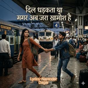 दिल धड़कता था मगर अब ज़रा खामोश है।
