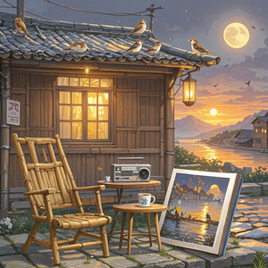 老街口的收音机