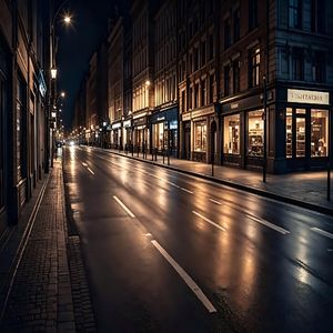 回家路上的凌晨一点