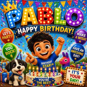 Happy Birthday Pablo