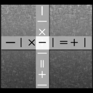 －１×ー１＝＋１