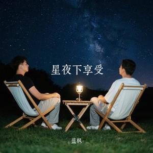 星夜下享受