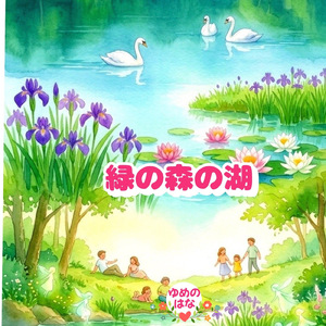 緑の森の湖