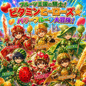 フルーツ王国の騎士・メロンマン