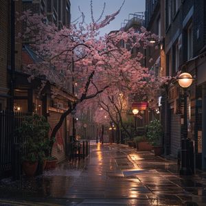 Cherry Tree in Shoreditch