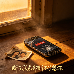 断了联系却断不了想你
