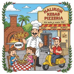 Halikon kebab pizzeria #2