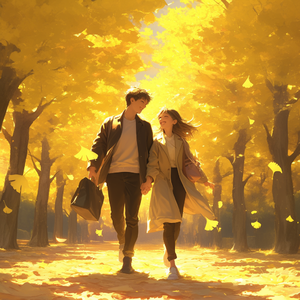 黄金色の散歩道（The Golden Path） by jiimo