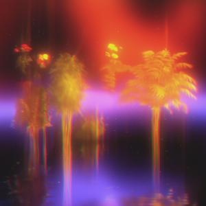 Palm Trees Glowing