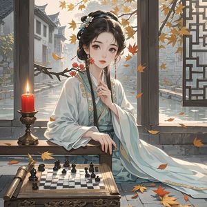 霜月寄