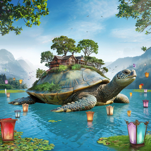 Melodic Ocean Serenade: Soft Waves