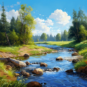 Tranquil Therapy: Binaural Waterside Massage