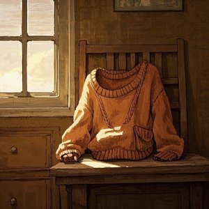 你给的温暖像件旧毛衣