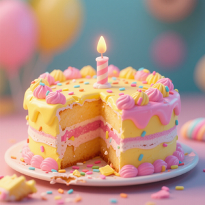 Leftovr birthday cake