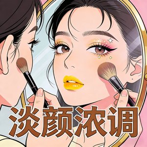 淡颜浓调