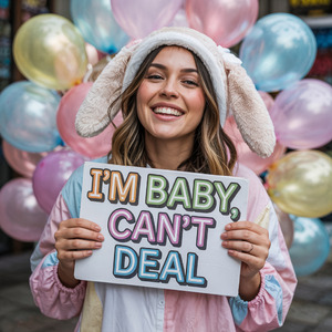 I'm baby, can't deal