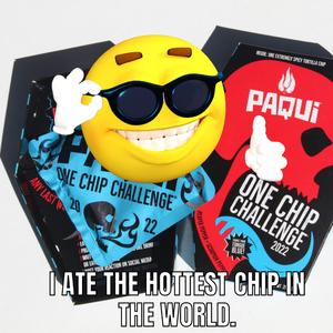 I ate the Hottest Chip in the world!