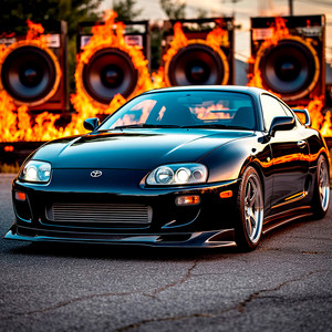 Toyota Supra Bass