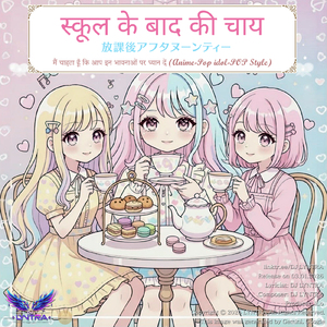 स्कूल के बाद की चाय - मैं चाहता हूँ कि आप इन भावनाओं पर ध्यान दें (Anime-Pop idol-POP Style) [India Ver.]
