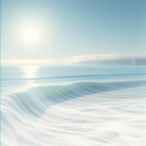 水面に映る遠くの光