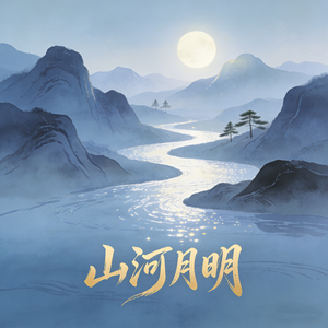 山河月明