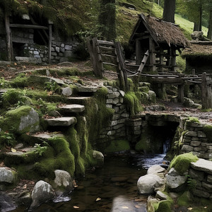 Reflejos En La Serenidad Del Río
