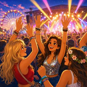 Festival rush