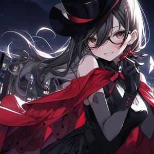 夜を駆ける二人