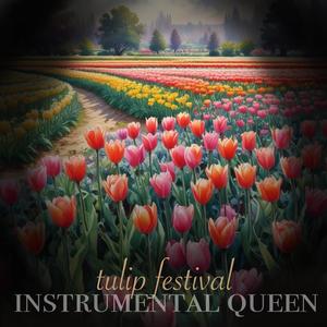 Family Day at a Tulip Festival Park Relaxing Background Music