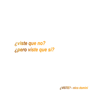 ¿Viste?