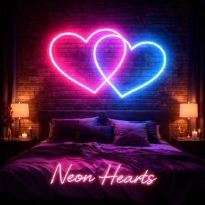 Neon Hearts