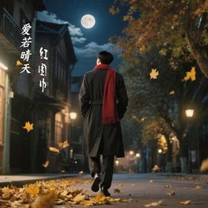 红围巾-爱若晴天