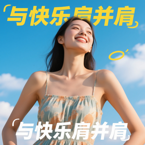 与快乐肩并肩