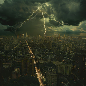 Melodías De Trueno Suave Al Anochecer