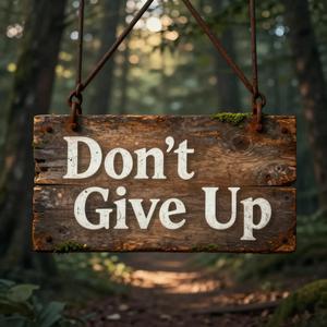 DON'T GIVE UP