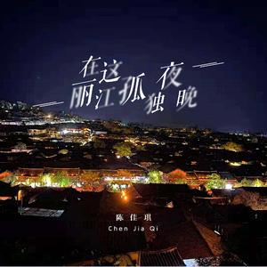 在这丽江孤独夜晚