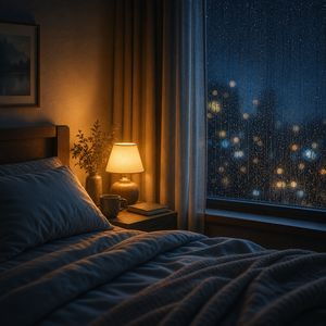 Bedside Rain Room