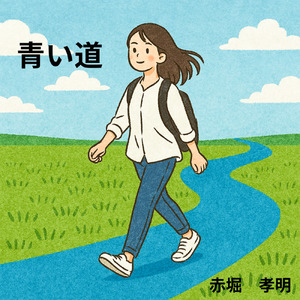 青い道