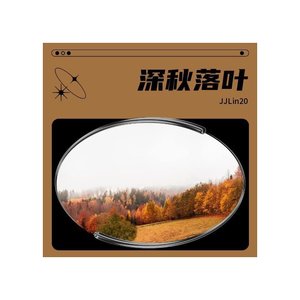 深秋落叶