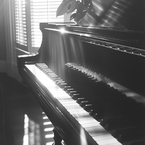 Ondas Melódicas De Piano Espejo