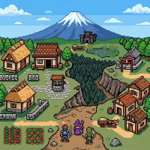 8ビット 冒険の旅