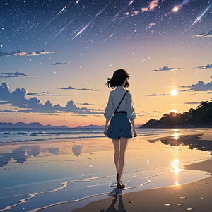 潮騒に濡れて