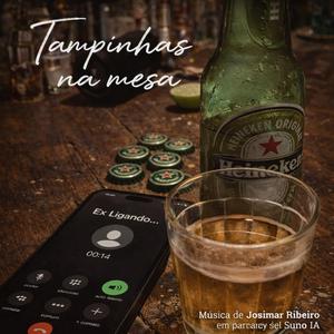 Tampinhas na mesa